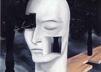 René Magritte, Le visage du génie (1927)